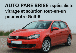 pare brise golf 6