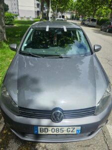 pare brise golf 6