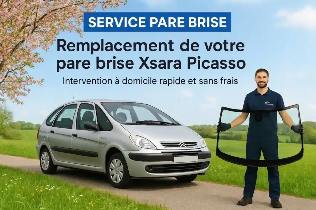 pare brise xsara picasso